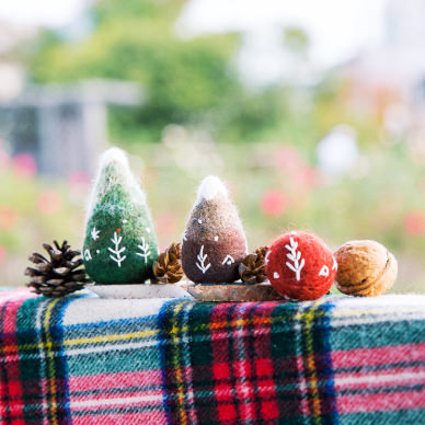 もふもふに癒される！羊毛フェルトアートの世界 | Your X'mas Pieces