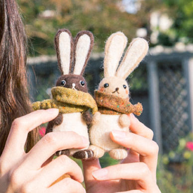 もふもふに癒される！羊毛フェルトアートの世界 | Your X'mas Pieces