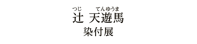 辻 天遊馬 染付展